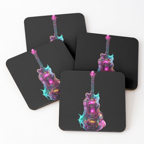 Item preview, Gfab Bfab Gen Ai FFab ABAI Surreal Trends Clothing Electric guitar intricate and exquisite designed and sold by Surrealtrends.