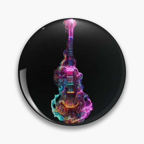 Item preview, Gfab Bfab Gen Ai FFab ABAI Surreal Trends Clothing Electric guitar intricate and exquisite designed and sold by Surrealtrends.