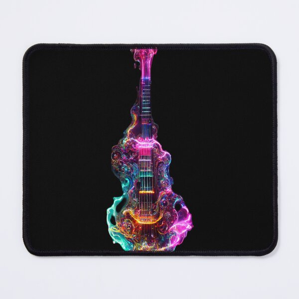 Item preview, Gfab Bfab Gen Ai FFab ABAI Surreal Trends Clothing Electric guitar intricate and exquisite designed and sold by Surrealtrends.