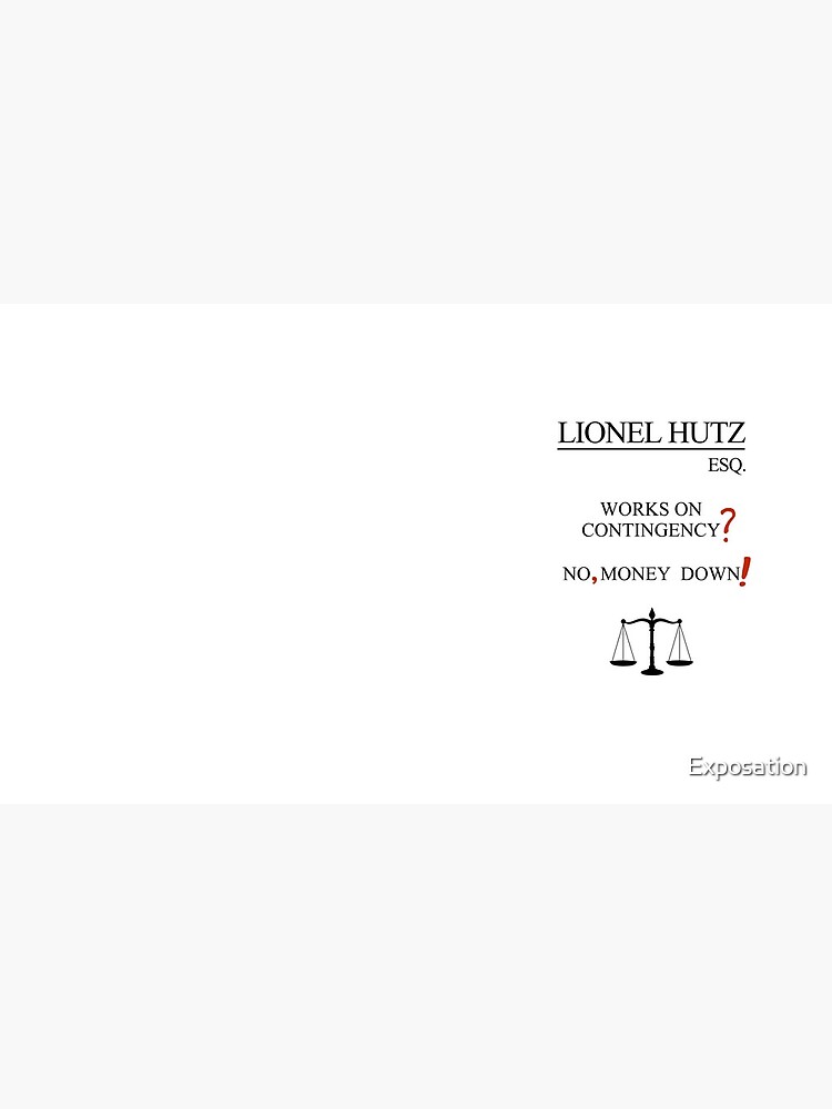 Thumbnail 6 of 6, Coffee Mug, Lionel Hutz Card designed and sold by Exposation.
