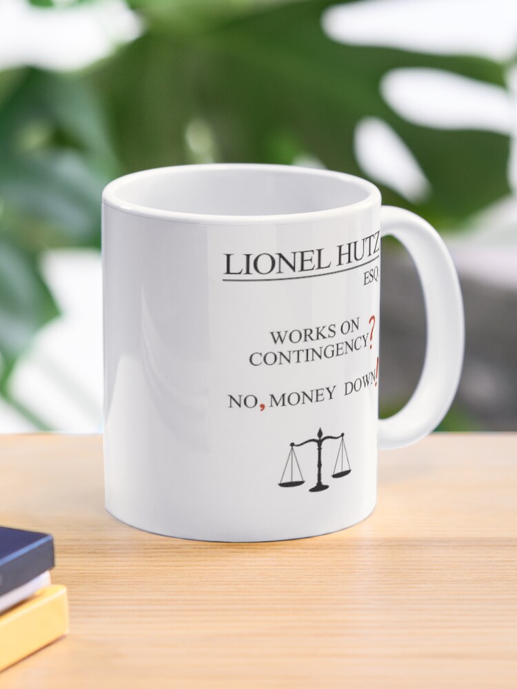 Thumbnail 1 of 6, Coffee Mug, Lionel Hutz Card designed and sold by Exposation.