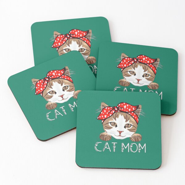 Item preview, Cute Cat Mom designed and sold by amethystdesign.