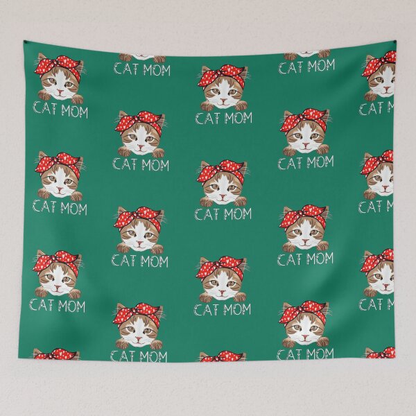 Item preview, Cute Cat Mom designed and sold by amethystdesign.