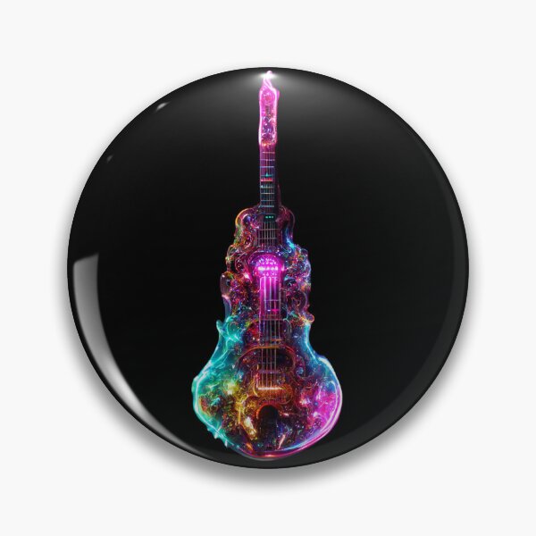 Item preview, Gfab Bfab Gen Ai FFab ABAI Surreal Trends Clothing Electric guitar intricate and exquisite designed and sold by Surrealtrends.