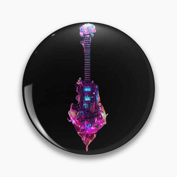 Item preview, Gfab Bfab Gen Ai FFab ABAI Surreal Trends Clothing Electric guitar intricate and exquisite designed and sold by Surrealtrends.