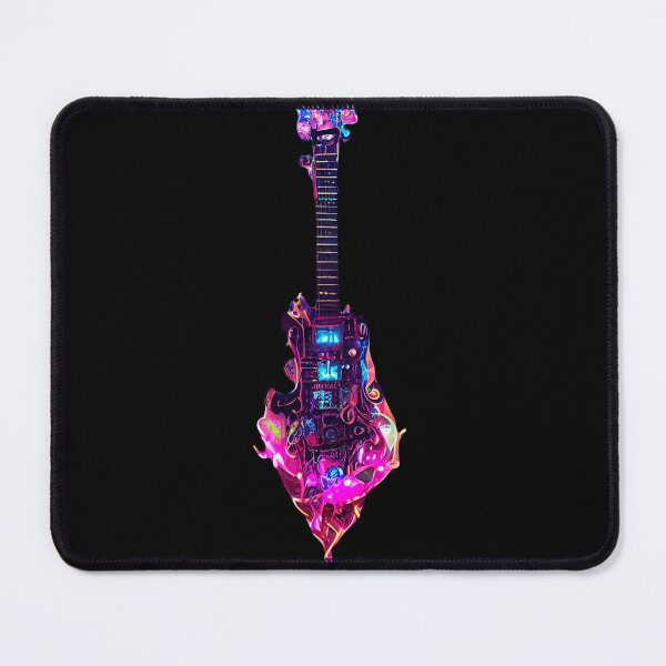 Item preview, Gfab Bfab Gen Ai FFab ABAI Surreal Trends Clothing Electric guitar intricate and exquisite designed and sold by Surrealtrends.