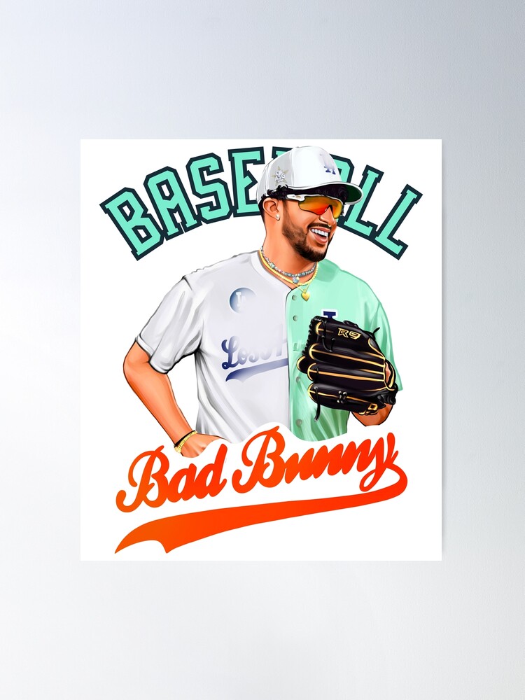 MENS BAD BUNNY DODGERS JERSEY all sizes available for Sale