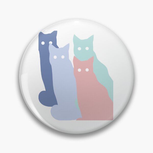 Item preview, pastel cats designed and sold by La boutique de Clémence.