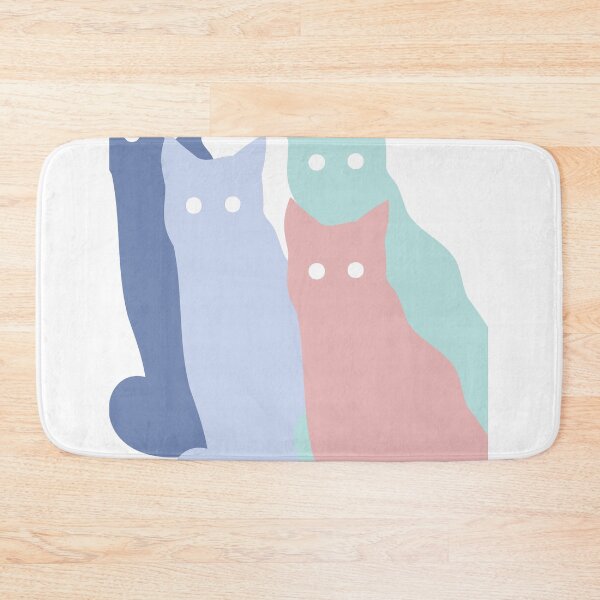 Item preview, pastel cats designed and sold by La boutique de Clémence.