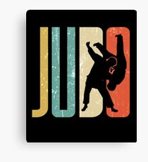 Judo Leinwanddruck