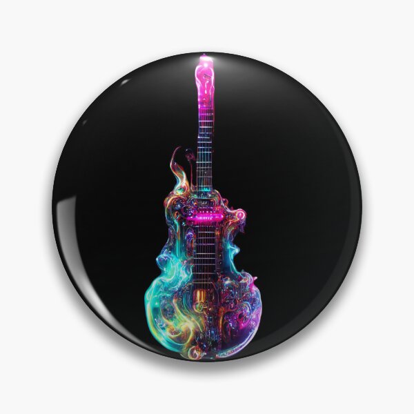 Item preview, Gfab Bfab Gen Ai FFab ABAI Surreal Trends Clothing Electric guitar intricate and exquisite designed and sold by Surrealtrends.