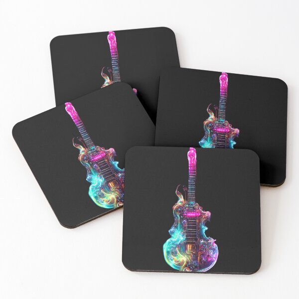 Item preview, Gfab Bfab Gen Ai FFab ABAI Surreal Trends Clothing Electric guitar intricate and exquisite designed and sold by Surrealtrends.