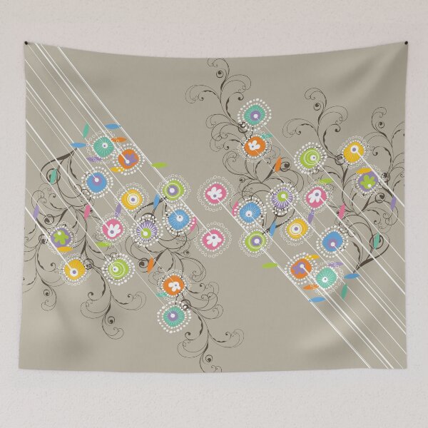 Item preview, My Groovy Flower Garden Grows © fatfatin designed and sold by fatfatin.