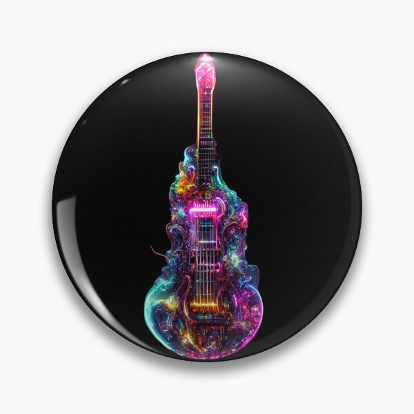 Item preview, Gfab Bfab Gen Ai FFab ABAI Surreal Trends Clothing Electric guitar intricate and exquisite designed and sold by Surrealtrends.