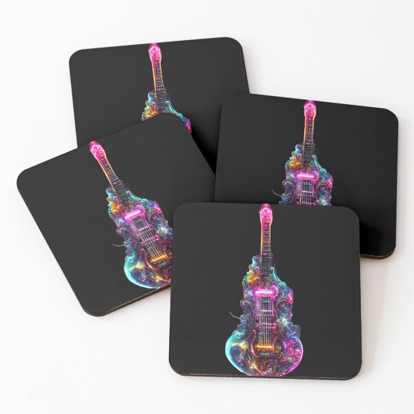 Item preview, Gfab Bfab Gen Ai FFab ABAI Surreal Trends Clothing Electric guitar intricate and exquisite designed and sold by Surrealtrends.