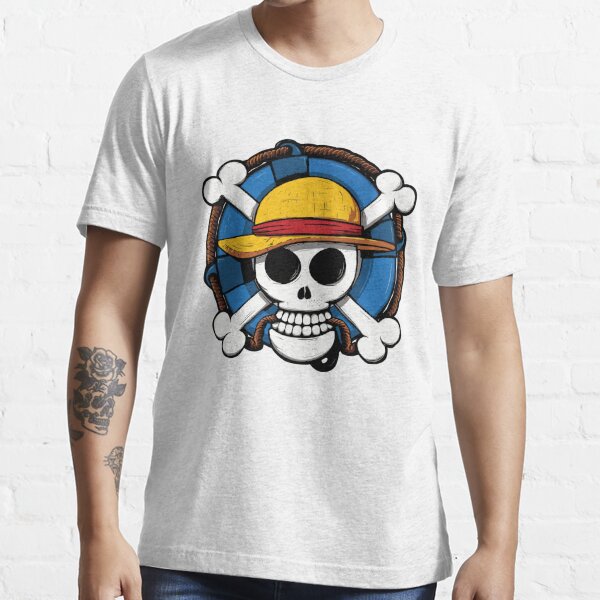 Pegatina for Sale con la obra «Todo el logotipo de la tripulación de los  Piratas del Sombrero de Paja» de ruthiea8hxsara