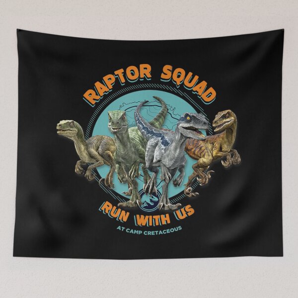 Item preview, Camp Cretaceous Raptor Squad Run With Us designed and sold by TarynAbbott.