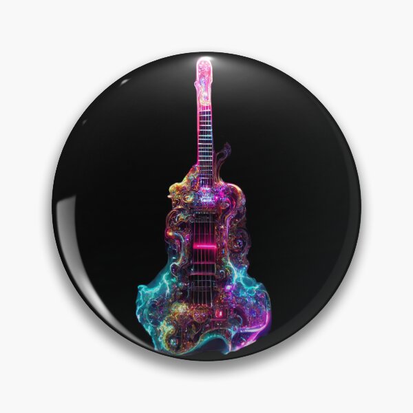 Item preview, Gfab Bfab Gen Ai FFab ABAI Surreal Trends Clothing Electric guitar intricate and exquisite designed and sold by Surrealtrends.