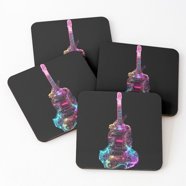 Item preview, Gfab Bfab Gen Ai FFab ABAI Surreal Trends Clothing Electric guitar intricate and exquisite designed and sold by Surrealtrends.