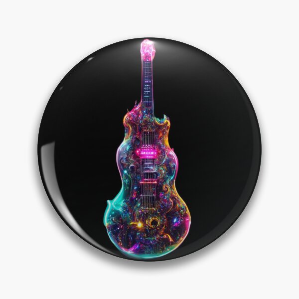 Item preview, Gfab Bfab Gen Ai FFab ABAI Surreal Trends Clothing Electric guitar intricate and exquisite designed and sold by Surrealtrends.
