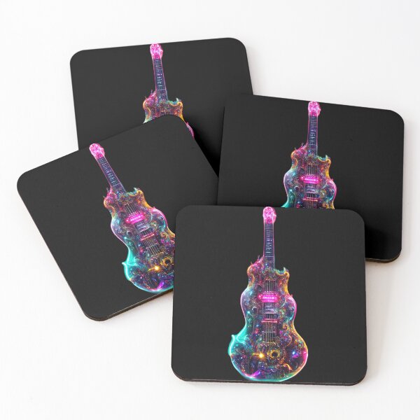Item preview, Gfab Bfab Gen Ai FFab ABAI Surreal Trends Clothing Electric guitar intricate and exquisite designed and sold by Surrealtrends.