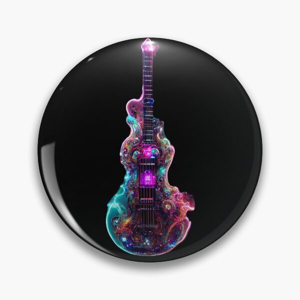 Item preview, Gfab Bfab Gen Ai FFab ABAI Surreal Trends Clothing Electric guitar intricate and exquisite designed and sold by Surrealtrends.