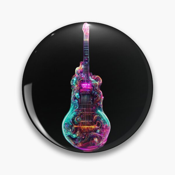 Item preview, Gfab Bfab Gen Ai FFab ABAI Surreal Trends Clothing Electric guitar intricate and exquisite designed and sold by Surrealtrends.