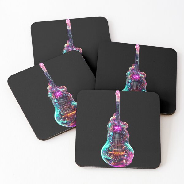 Item preview, Gfab Bfab Gen Ai FFab ABAI Surreal Trends Clothing Electric guitar intricate and exquisite designed and sold by Surrealtrends.