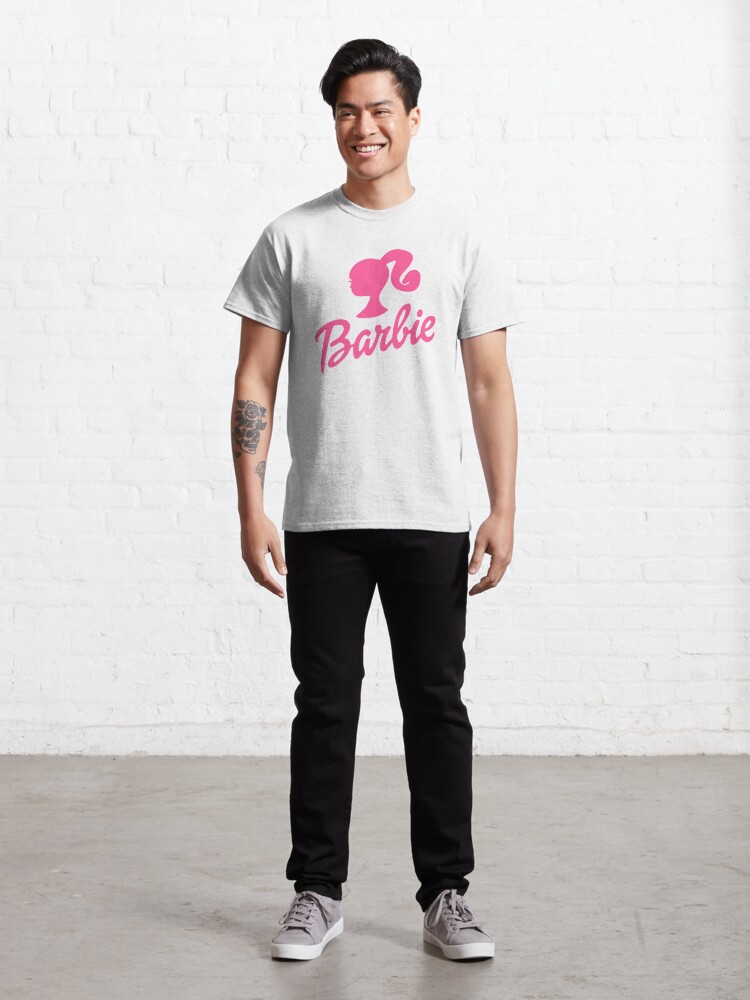 Barbie Vintage Logo White T-Shirt : : Clothing, Shoes