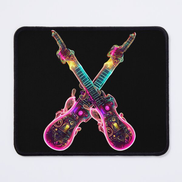 Item preview, Gfab Bfab Gen Ai FFab ABAI Surreal Trends Clothing Electric guitar intricate and exquisite designed and sold by Surrealtrends.