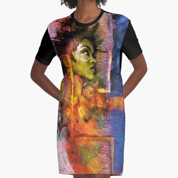 Miz Educate Graphic T-Shirt Dress