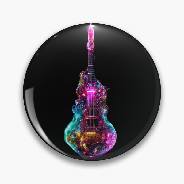 Item preview, Gfab Bfab Gen Ai FFab ABAI Surreal Trends Clothing Electric guitar intricate and exquisite designed and sold by Surrealtrends.