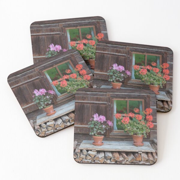 Item preview, Window and Geraniums designed and sold by Yair Karelic.