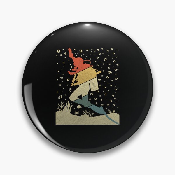 Item preview, Scuba Dive Scuba Diver Retro Vintage Scuba Diving designed and sold by Zaidan16.