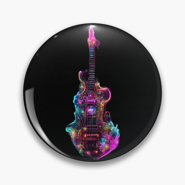 Item preview, Gfab Bfab Gen Ai FFab ABAI Surreal Trends Clothing Electric guitar intricate and exquisite designed and sold by Surrealtrends.