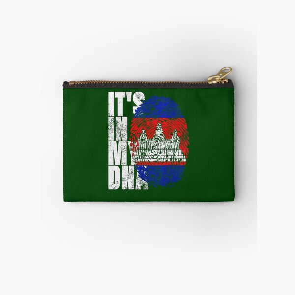 Item preview, It's In My Dna Cambodian Gifts Khmer Kampuchea Cambodia Flag black designed and sold by matasjeongg.