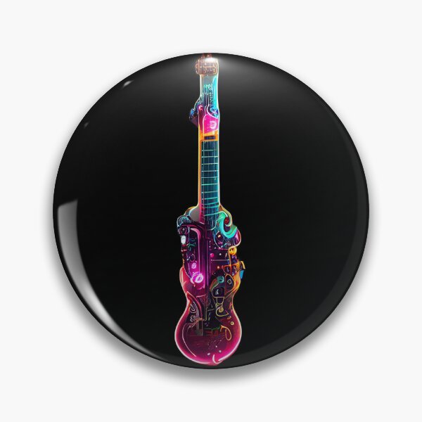 Item preview, Gfab Bfab Gen Ai FFab ABAI Surreal Trends Clothing Electric guitar intricate and exquisite designed and sold by Surrealtrends.