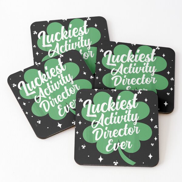 Item preview, Luckiest Activity Director Ever St. Patricks Day Funny Gift  designed and sold by artzaka.
