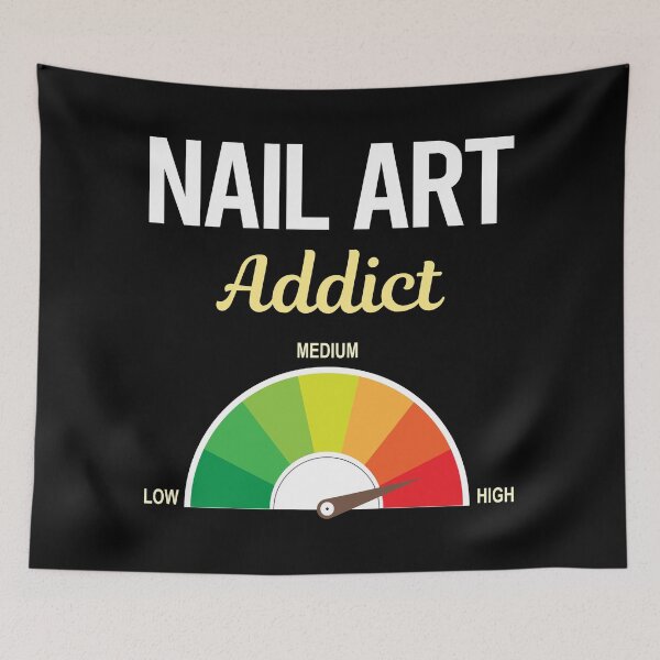 Item preview, Addict Nail Art Nail Tech Nails Manicure Manicurist Pedicure Pedicurist designed and sold by FrankVitgenos0.