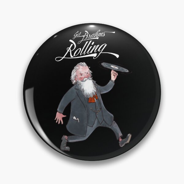 Item preview, Get Brahms Rolling (for dark backgrounds) designed and sold by Adolfo Arranz.