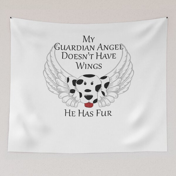 Item preview, My guardian angel doesn't have wings he has fur designed and sold by Michael8t6.