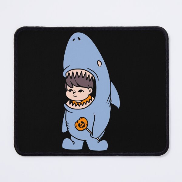 Item preview, Cute Kid In A Shark Costume designed and sold by PotluckPrints.