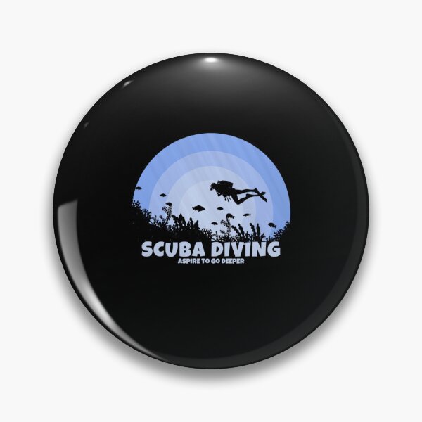 Item preview, Scuba Diver Aspire To Go Deeper Scuba Diving designed and sold by Zaidan16.