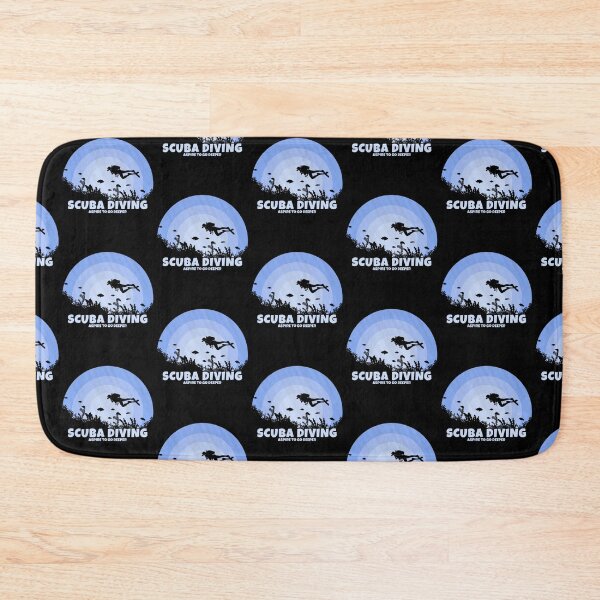 Item preview, Scuba Diver Aspire To Go Deeper Scuba Diving designed and sold by Zaidan16.