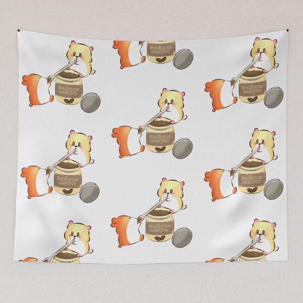 Item preview, Hamster | Hamster Lover - Sunflower seed jam designed and sold by FennyWijayaMomo.