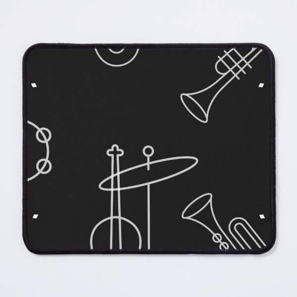 Item preview, Jazz Instrument Themed Design designed and sold by dattaraj.