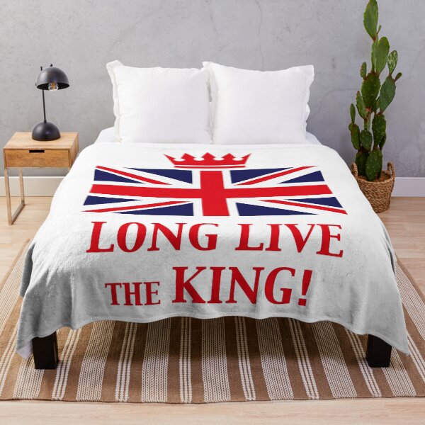 Item preview, Long Live The King! (England / Great Britain / United Kingdom / Red) designed and sold by MrFaulbaum.