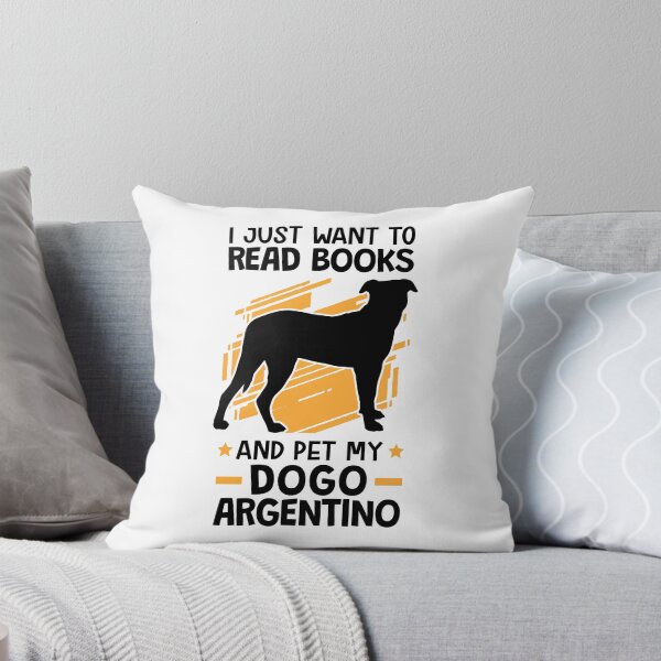 Item preview, Read books and pet Dogo Argentino designed and sold by madgrfx.