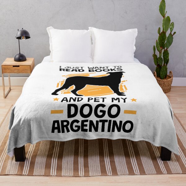 Item preview, Read books and pet Dogo Argentino designed and sold by madgrfx.
