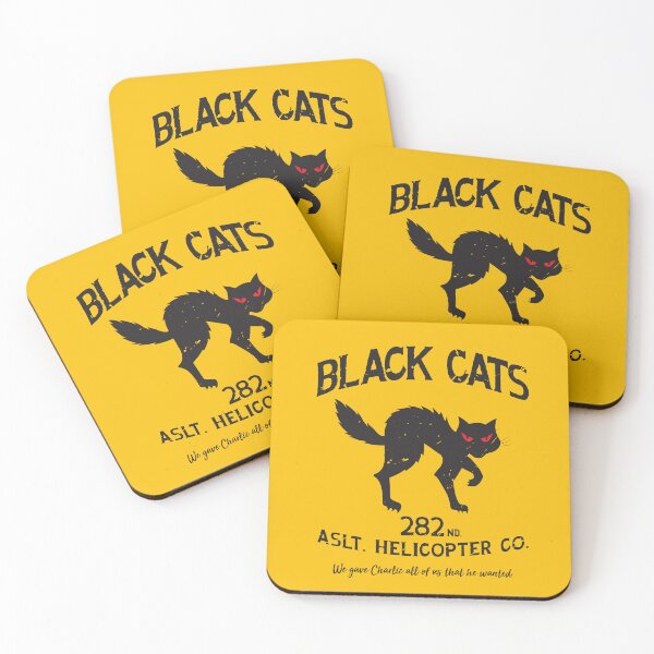 Item preview, Black Cats 282nd ASLT Helicopter CO. designed and sold by Royal-Elite.